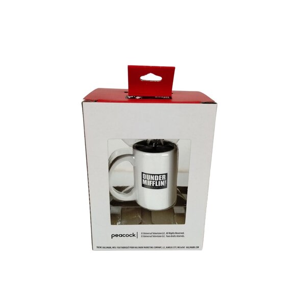 Hallmark Ornaments The Office Worlds Best Boss Coffee Mug Dunder Mifflin Inc - Picture 5 of 10
